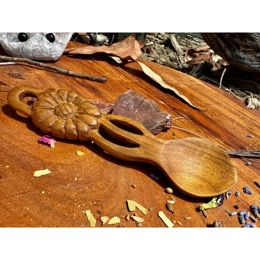 Faerie Bloom Wooden Spoon Papoose