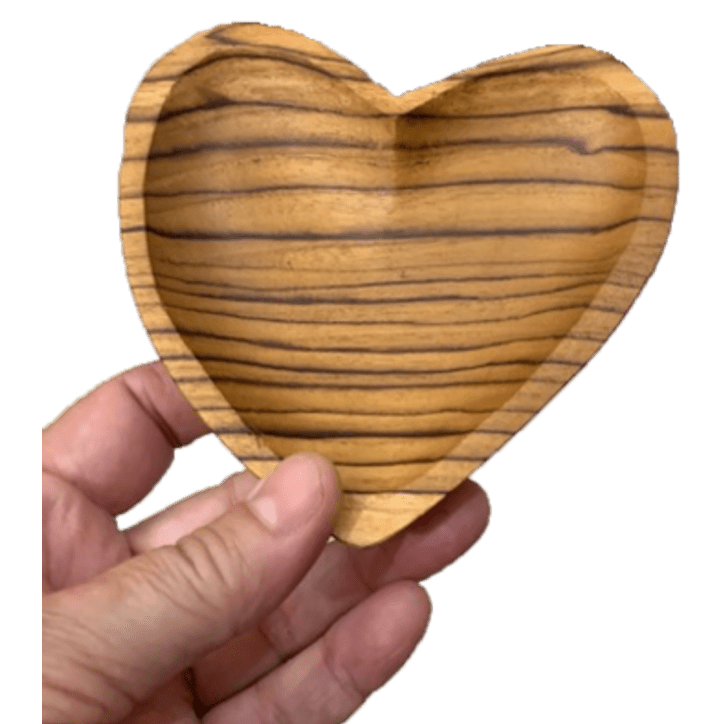 Wooden Heart - Potion Plate Papoose