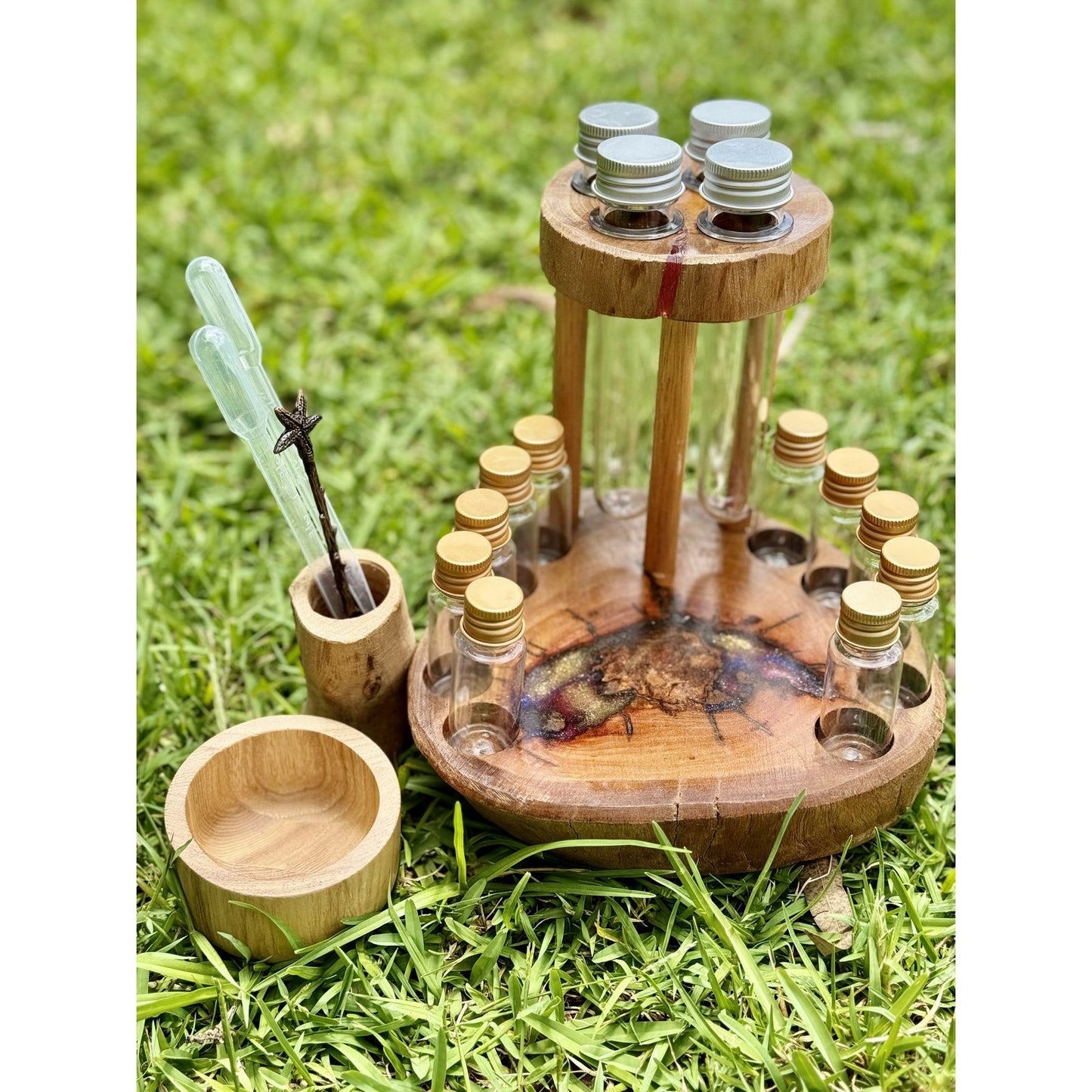 Small Wooden Potion Board Natural Wood Gifts & Resources